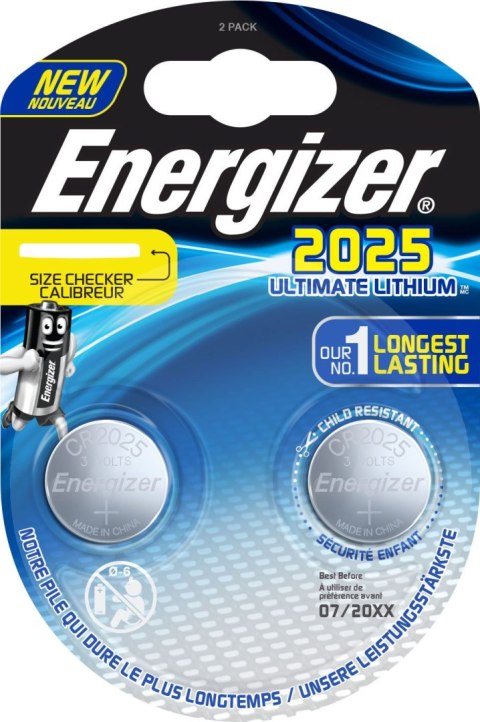 Baterie Energizer Ultimate Lithum CR2025 CR2025 (EN-423013) Baterie Energizer Ultimate Lithum CR2025 CR2025 (EN-423013)