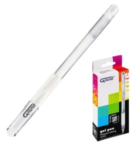 Długopis żelowy Grand GR-101 biały biały 0,5mm (160-2279)