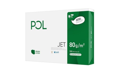 Papier ksero International Paper poljet A4 biały 500k. 80g Papier ksero International Paper poljet A4 biały 500k. 80g