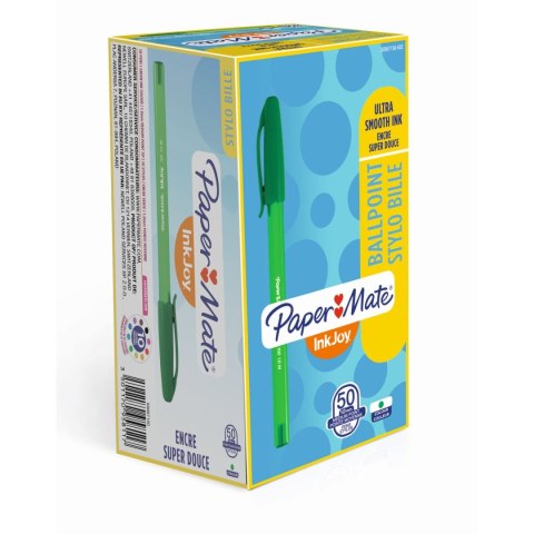 Długopis Paper Mate INKJOY zielony zielony 0,3mm (S0957150) Długopis Paper Mate INKJOY zielony zielony 0,3mm (S0957150)
