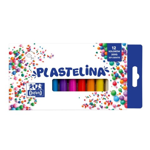 Plastelina Oxford 12 kol. mix (400167086) Plastelina Oxford 12 kol. mix (400167086)