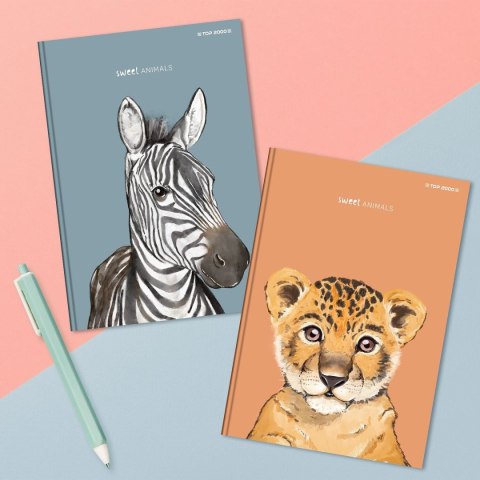 Brulion Top 2000 SWEET ANIMAL 400169480 A5 96k. 70g linia Brulion Top 2000 SWEET ANIMAL 400169480 A5 96k. 70g linia