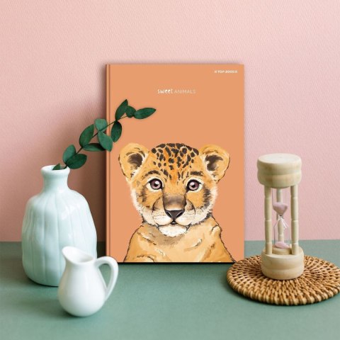 Brulion Top 2000 SWEET ANIMAL 400169480 A5 96k. 70g linia Brulion Top 2000 SWEET ANIMAL 400169480 A5 96k. 70g linia