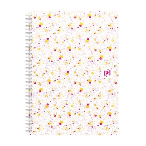 Kołozeszyt (kołobrulion) Oxford Floral B5 120k. 90g krata/tagi (400094955) Kołozeszyt (kołobrulion) Oxford Floral B5 120k. 90g krata/tagi (400094955)