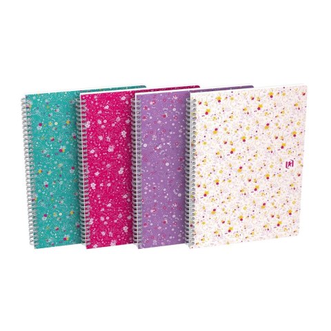 Kołozeszyt (kołobrulion) Oxford Floral B5 120k. 90g krata/tagi (400094955) Kołozeszyt (kołobrulion) Oxford Floral B5 120k. 90g krata/tagi (400094955)