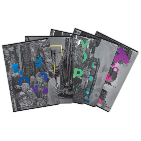 Zeszyt TOP-2000 CITY A5 60k. 70g linia (400169500) Zeszyt TOP-2000 CITY A5 60k. 70g linia (400169500)