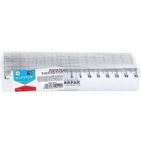 Linijka plastik Starpak 15cm (447742)