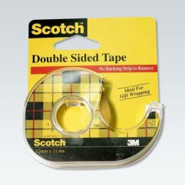 Taśma dwustronna Scotch 12mm 6,3m (136)