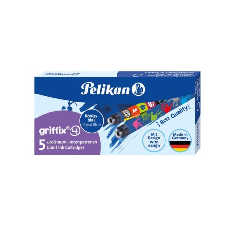 Naboje Pelikan Griffix niebieski (PN960542)