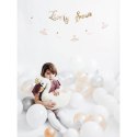 Balon gumowy Partydeco Strong, Pastel Light Cream (1 op. / 100 szt.) kremowy 270mm (SB12P-079J)