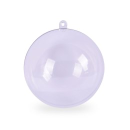 Bombki otwierana kula 8cm plastik Arpex (BN4269)