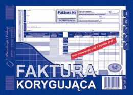 Druk samokopiujący Faktura VAT korygująca netto pełna A5 A5 80k. Michalczyk i Prokop (107-3E)