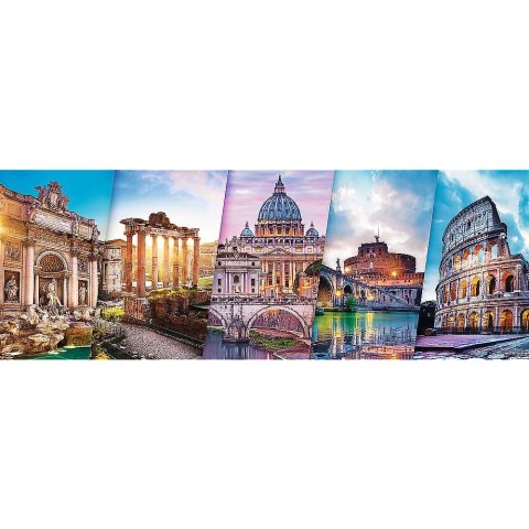 Puzzle Trefl podróż do włoch 500 el. (29505) Puzzle Trefl podróż do włoch 500 el. (29505)