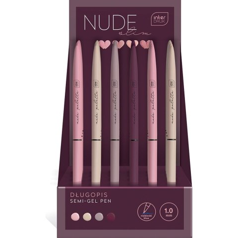 Długopis żelowy Interdruk niebieski 1,0mm (5902277313270) Długopis żelowy Interdruk niebieski 1,0mm (5902277313270)