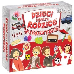 Gra karciana Kangur Dzieci kontra rodzice Historia Polski