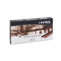 Pastele olejne Lyra Brown Tones 12 kol. (5641121)