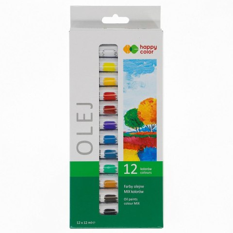 Farba olejna Happy Color kolor: mix 12ml 12 kolor. (HA 7310 0012-K12) Farba olejna Happy Color kolor: mix 12ml 12 kolor. (HA 7310 0012-K12)