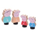 Figurka Tm Toys Peppa Pig drewniany 4 pack (PEP07207)