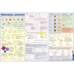 Podkład na biurko GEOMETRIA mix gumowany plastik Demart