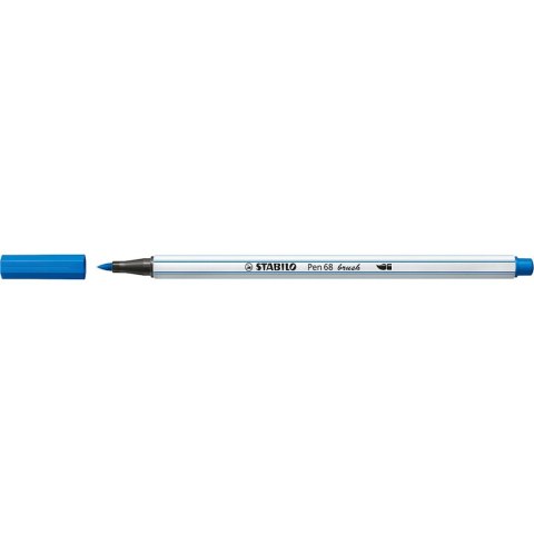 Flamaster Stabilo Pen 68 brush ciemnoniebieski 1 kol. (568/41) Flamaster Stabilo Pen 68 brush ciemnoniebieski 1 kol. (568/41)