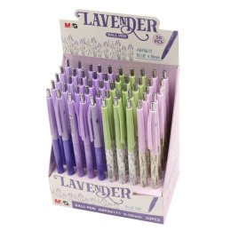 Długopis standardowy M&G lavender ABP86171 KP50 niebieski 0,5mm (MG ABP86171 KP50)