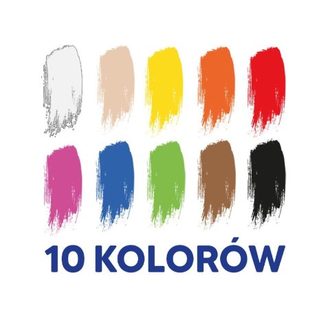 Farby plakatowe Oxford kolor: mix 20ml 10 kolor. (400167101) Farby plakatowe Oxford kolor: mix 20ml 10 kolor. (400167101)