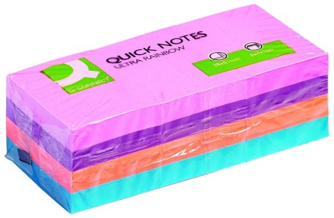 Notes samoprzylepny (karteczki) mix 100k [mm:] 38x51 Q-Connect (KF02516)