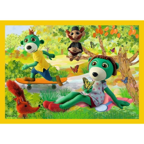 Puzzle Trefl Trefliki 4w1 el. (34358) Puzzle Trefl Trefliki 4w1 el. (34358)