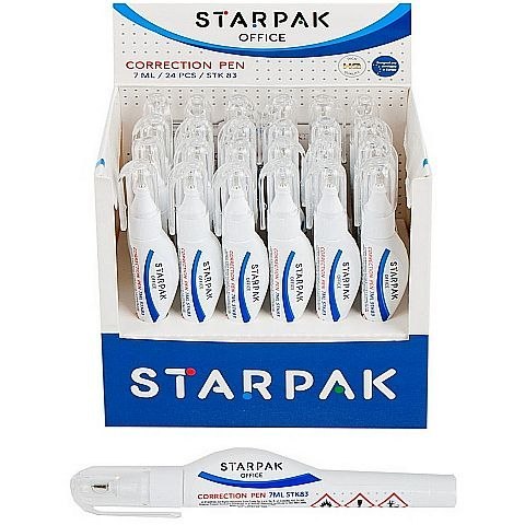 Korektor w długopisie (piórze) Starpak 7ml (222505)