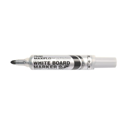 Marker suchościeralny Pentel, czarny 2,0-2,5mm okrągła końcówka Marker suchościeralny Pentel, czarny 2,0-2,5mm okrągła końcówka