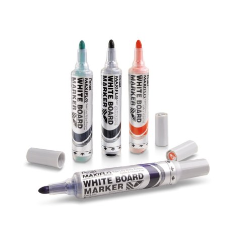 Marker suchościeralny Pentel, czarny 2,0-2,5mm okrągła końcówka Marker suchościeralny Pentel, czarny 2,0-2,5mm okrągła końcówka