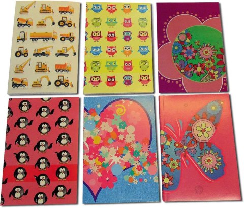 Notes (notatnik) A6 60k. krata [mm:] 100x145 Warta (120-012)