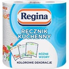 Ręcznik rolka Regina wielofunkcyjny kolor: biały