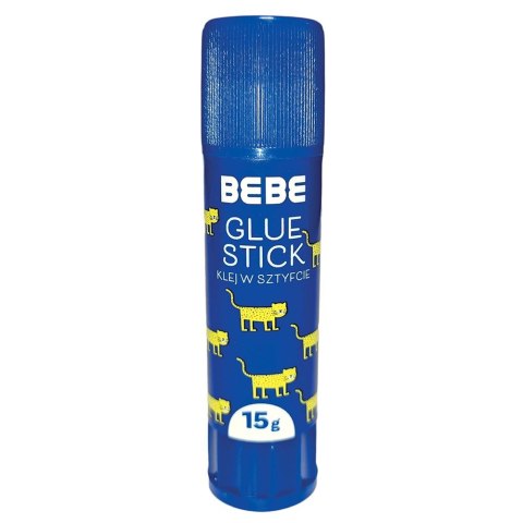Klej w sztyfcie Bebe BB KIDS 15g 15g (5902277327833) Klej w sztyfcie Bebe BB KIDS 15g 15g (5902277327833)