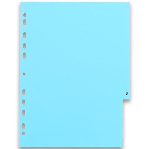 Przekładka numeryczna A4 mix 12k 1-12 [mm:] 225x300 Oxford (100204769)