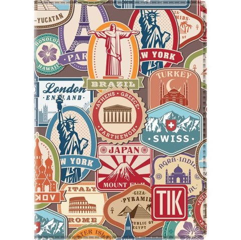 Kalendarz książkowy (terminarz) TIK IMPRESS kieszonkowy 82mm x 120mm Telegraph (K1)