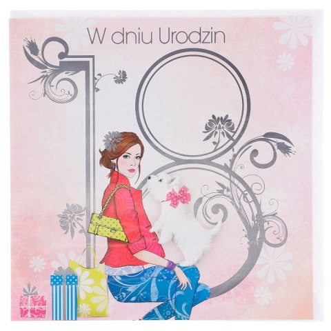 Kartka składana 18-TKA [mm:] 150x150 Pol-mak (LKW_18_324)