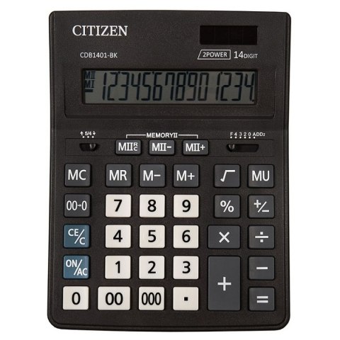 Kalkulator na biurko CDB-1401BK Citizen (CDB1401-BK)
