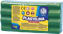 Plastelina Astra 1 kol. zielona 1000g