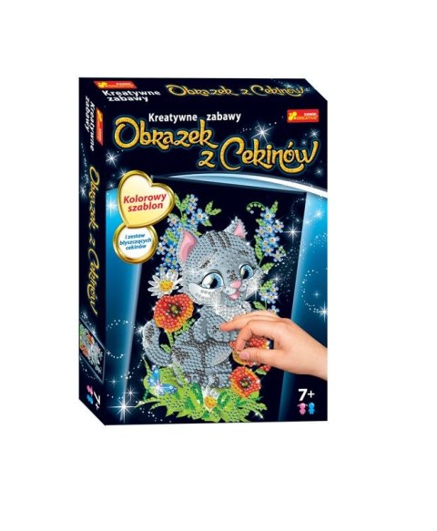 Cekiny Ranok Creative CEKINOWY OBRAZEK KOTEK mix (21990) Cekiny Ranok Creative CEKINOWY OBRAZEK KOTEK mix (21990)