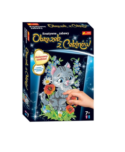 Cekiny Ranok Creative CEKINOWY OBRAZEK KOTEK mix (21990) Cekiny Ranok Creative CEKINOWY OBRAZEK KOTEK mix (21990)