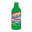 Farby plakatowe Bambino Bambino w butelce 500 ml kolor: zielona 500ml 1 kolor. (zielona)