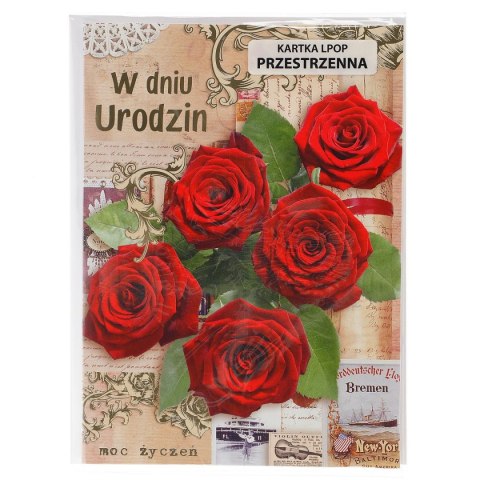 Kartka składana [mm:] 140x190 Pol-mak