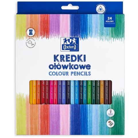 Kredki ołówkowe Oxford 24 kol. (400174525)