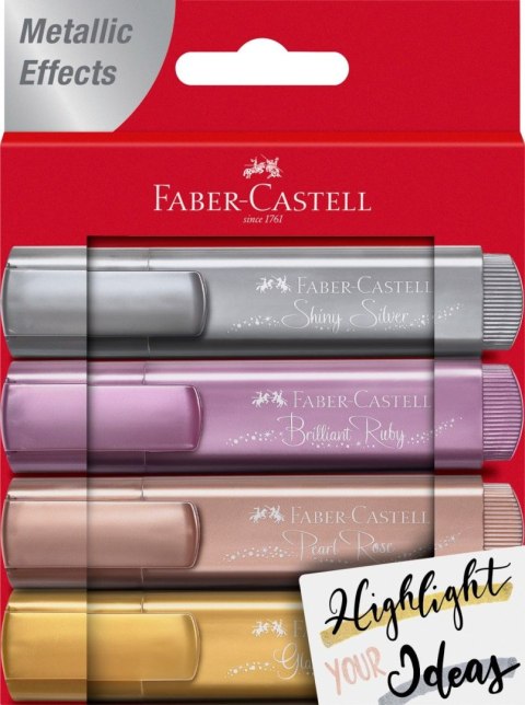 Zakreślacz Faber Castell Metalic, mix 1-5mm (154640) Zakreślacz Faber Castell Metalic, mix 1-5mm (154640)
