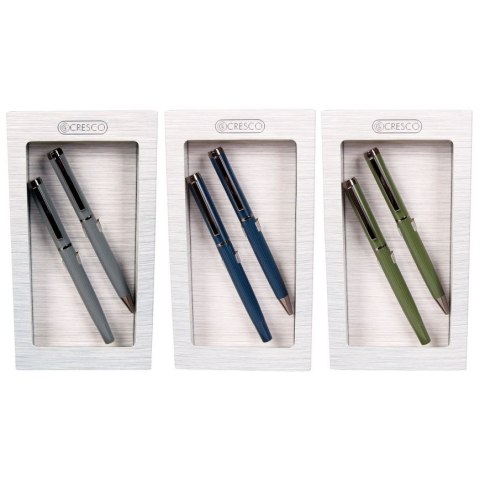 Zestaw piśmienniczy Cresco TYTAN zestaw etui GIFT BOX (850107) Zestaw piśmienniczy Cresco TYTAN zestaw etui GIFT BOX (850107)