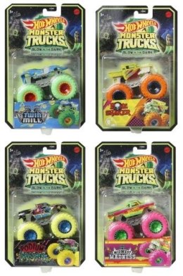 Samochód Monster Trucks świecący w ciemności Hot Wheels (HCB50)