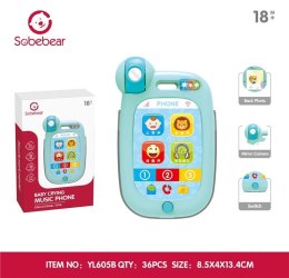 Telefon zabawkowy smartfon z aparatem Ciuciubabka (101059)