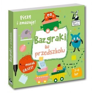 Książeczka edukacyjna Kapitan Nauka Bazgraki w przedszkolu