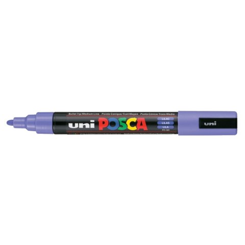 Marker specjalistyczny Uni Posca, liliowy 1,8-2,5mm okrągła końcówka (PC-5M) Marker specjalistyczny Uni Posca, liliowy 1,8-2,5mm okrągła końcówka (PC-5M)